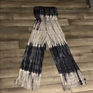 Tie die jumpsuit